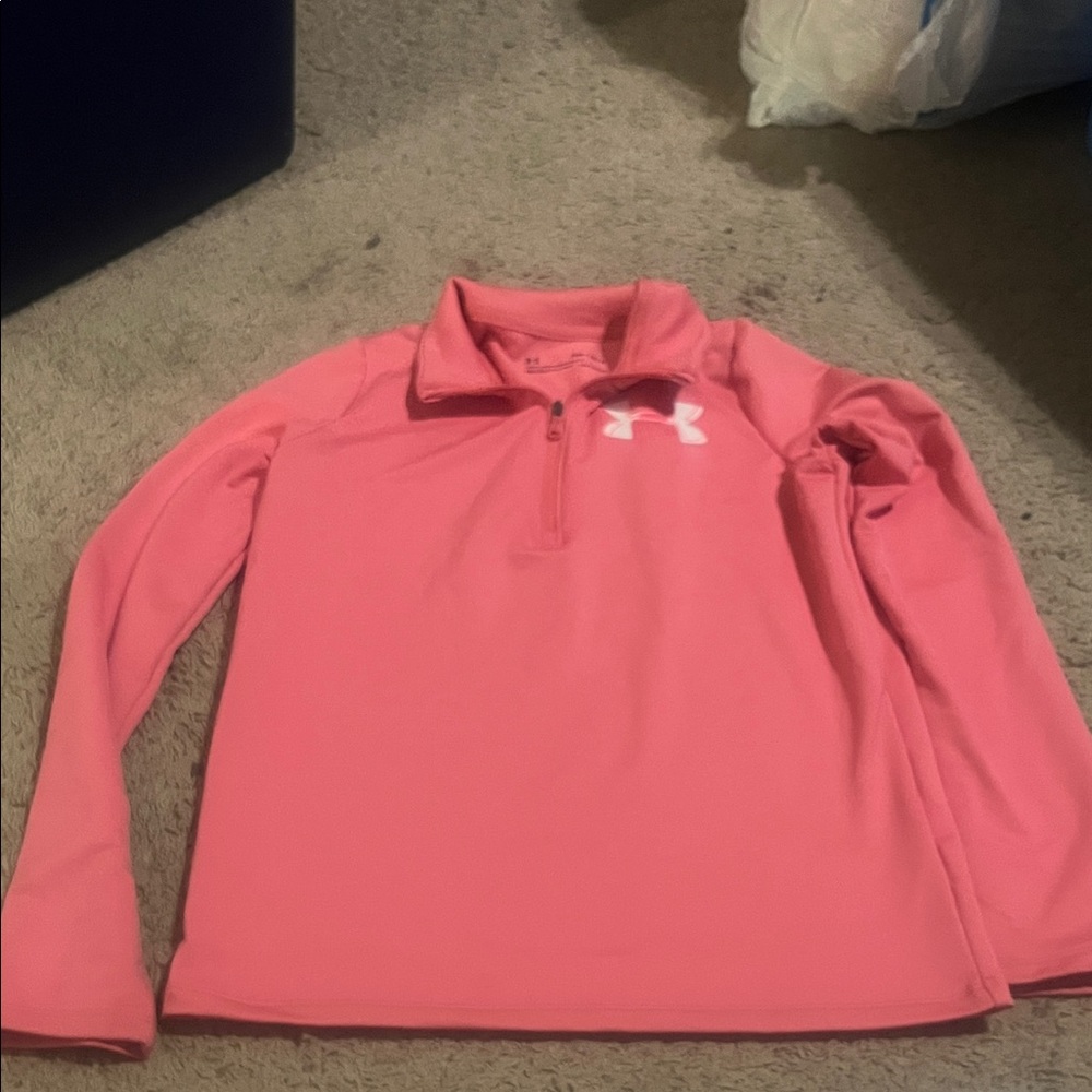 Under Armour Vibrant Pink Long Sleeve Top